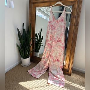 Stars Above Pink Tank Jumpsuit, Tags Attached!